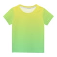 thumbnail image 1 of JoyHoop Kids Tie Dye T Shirts 3-12 Years Crewneck Short Sleeve Rainbow Tee for Kids, 1 of 3