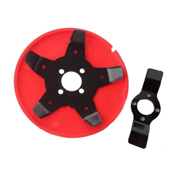 JoyHoop Multipurpose Weeding Disc for Mower, Iron & PP Material for Dry Land and Paddy Field, 1 Set