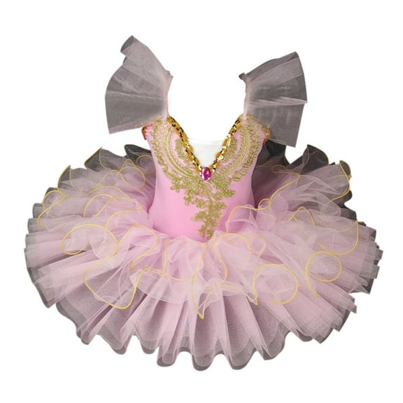 JoyHoop Professional Ballerina Ballet Tutu for Child Girls Adulto Dance Clothing Kids Pancake Tutu Ballet Costumes Leotards Ballet Dress