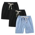 thumbnail image 1 of JoyHoop Shorts for Girls, Running, Gym Workout Shorts for Kids, Activewear Drawstring Cotton Shorts, 1 of 9