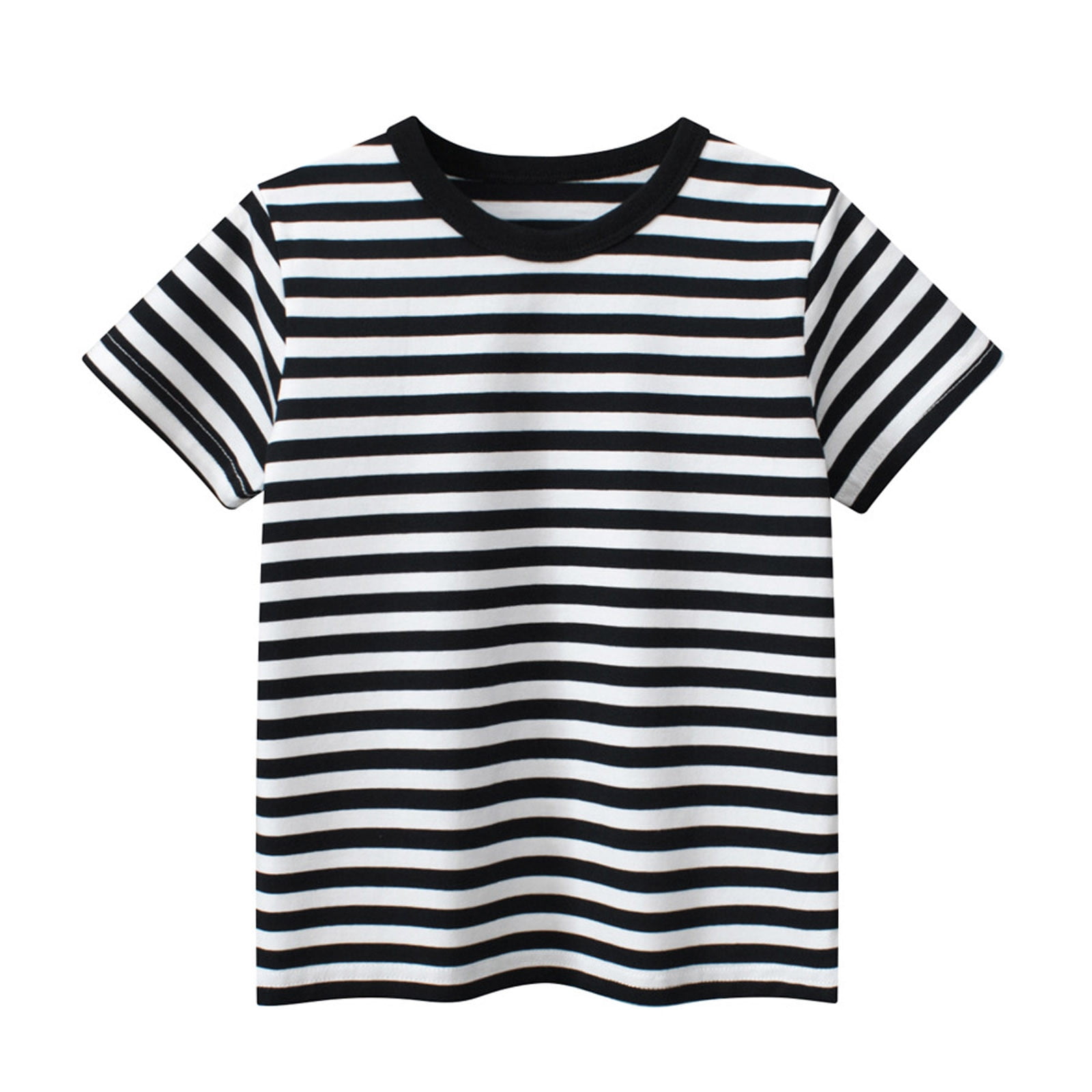 Long-Sleeved Shirt For Boys with Stripes in Tan Beige