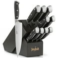 thumbnail image 1 of JoyJolt 11-Piece Assorted Knife Block Set High Carbon Steel Kitchen Knife, 1 of 7