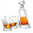 thumbnail image 1 of JoyJolt Atlas Lead Free Crystal 5 Piece Beverage Serving Set, 1 of 5