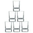 JoyJolt City Heavy Base Shot Glasses 2 oz. Every Day Drinking Glasses