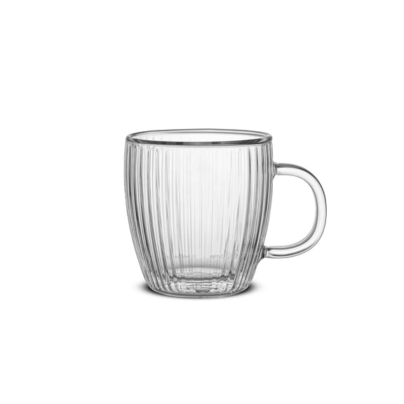 Fluted Savor Double Wall Espresso 5.4oz - Set of 2