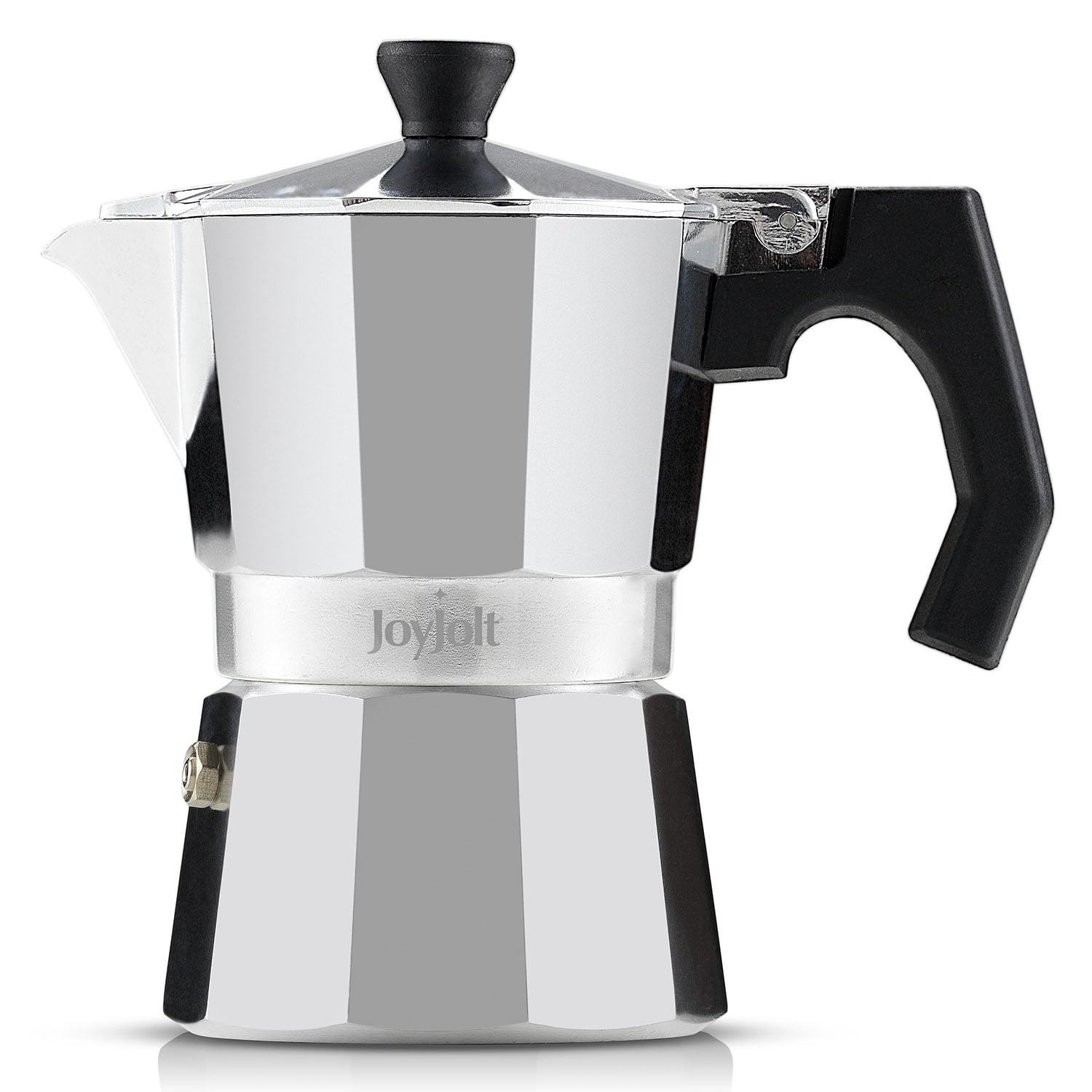 Italian Moka Pot Cup Stovetop Aluminum Espresso Maker Blue