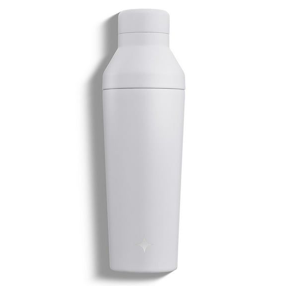 JoyJolt Vacuum Insulated Cocktail Protein Shaker - 20 oz - White
