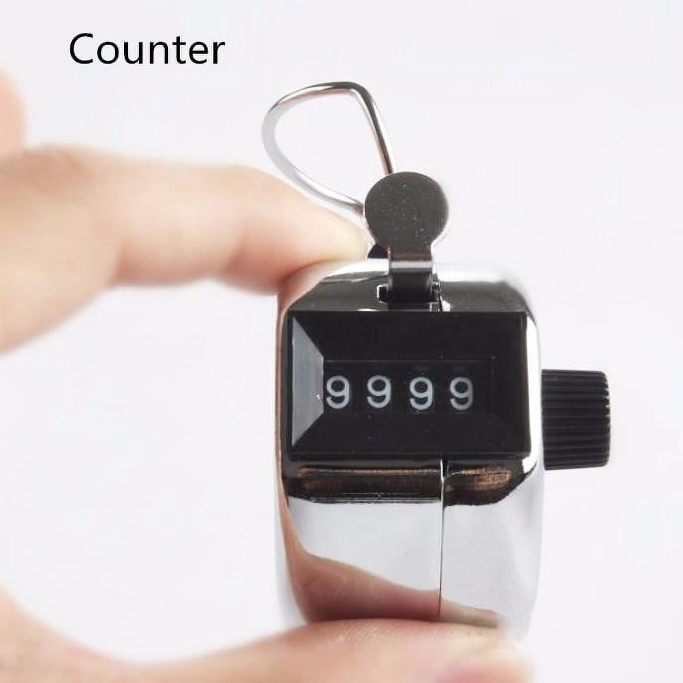 Simple Coungee JoyMagic 4 Digit Metal Tally Counter Clicker 2 Pack, for indoor and ...