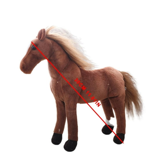 JoyMagic Stuffed Horse Set - Plush Sensory Toys for Kids Ages 3+, Soft Animal Friends with Calming Features