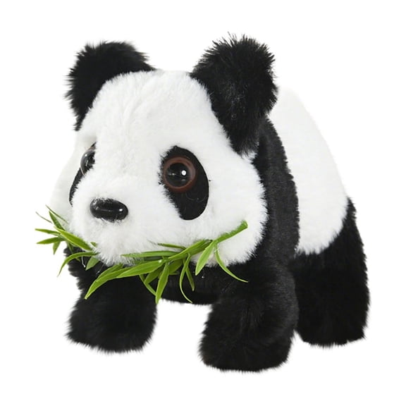 JoyMagic Electronic Panda Toys With Sounds Interactive Animated Toys Featuring Walking And Swinging Its Ears Educational Stuffed Animal Suitable For Boys And Girls