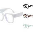 thumbnail image 1 of JoyMagic Fashion Oversized Blue Light Blocking Glasses For Women Men Big Square Frame Computer Eyeglasses, 1 of 8