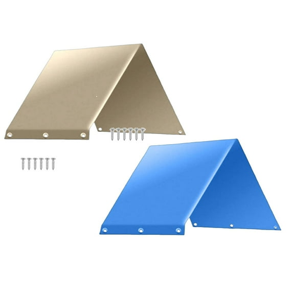 JoyMagic Swing Set Replacement Tarp Playground Replacement Playground Tarp Replacement Outdoor Swing Covers Rainproof Awning For Playset 52x90 Inches 2PCS Tent for Backyard Kids for Girls Kids