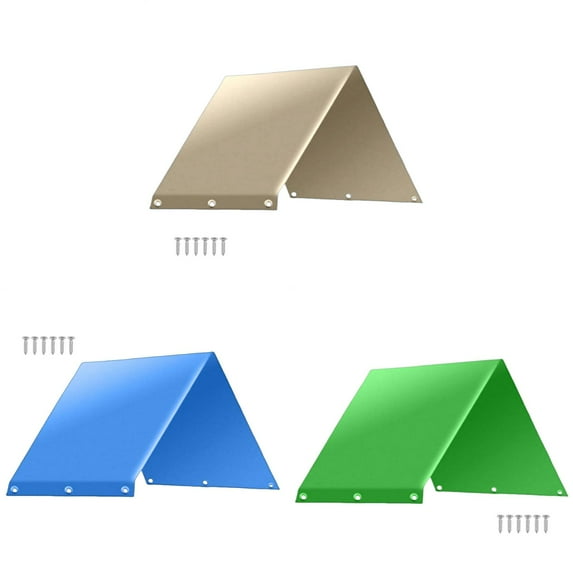 JoyMagic Swing Set Replacement Tarp Playground Replacement Playground Tarp Replacement Outdoor Swing Covers Rainproof Awning For Playset 52x90 Inches 2PCS Tent for Backyard Kids for Girls Kids