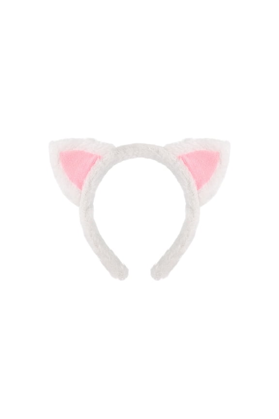 Ears Headband – Plush Fuzzy Hairbands for Cosplay Makeup Yoga and Photo Props for Adults and Kids 20*15cm
