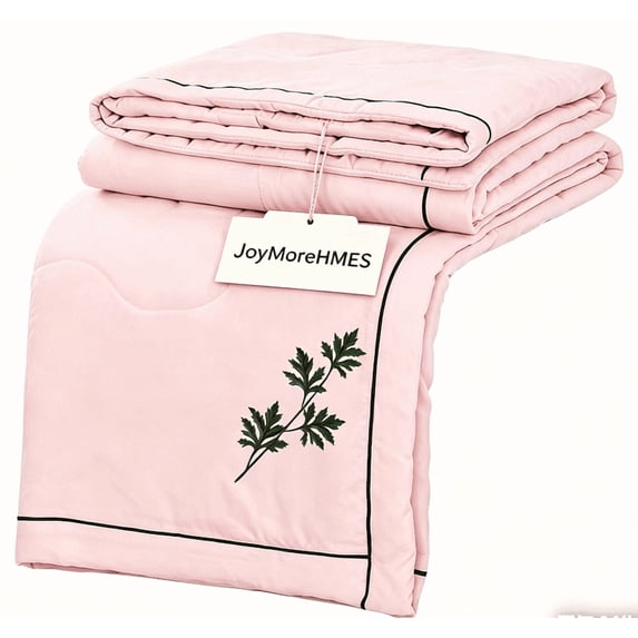 JoyMoreHMES Summer Cooling Quilt, 59.1x78.7 Inch Lightweight Soft Breathable Cold Blanket