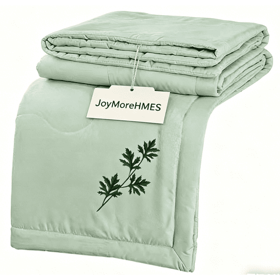 JoyMoreHMES Summer Cooling Quilt, 59.1x78.7 Inch Lightweight Soft Breathable Cold Blanket