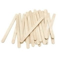 thumbnail image 1 of JoyMoreHome 100 Pcs Wooden Food Grade Craft Sticks - Ice Cream Stick - Popsicle - Suit Crafting, Stirring, Paddle, Waxing, Small Ice Pop Stick for Popcicle, 1 of 8