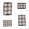 thumbnail image 1 of JoyMoreHome 12 Pcs Reflective Silver Mirror Balls Hanging Ornaments, Christmas Party Decorations Bulk Ball, for Party Decor Supplies, Christmas Tree Hanging Props, 1 of 7