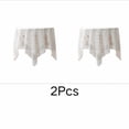 thumbnail image 1 of JoyMoreHome 2 Pcs Small Tablecloth, Lace Doilies, Side Table Cover, Crochet Tablecloth for Round Coffee Table Topper Furniture, 1 of 6