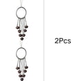 thumbnail image 1 of JoyMoreHome 2Pcs Bells for Door Knob, Brass-Colored Iron Bell Strings, Supplies Door Bell, Vintage Witch Decor Wind Chimes for Home Protection, 1 of 5