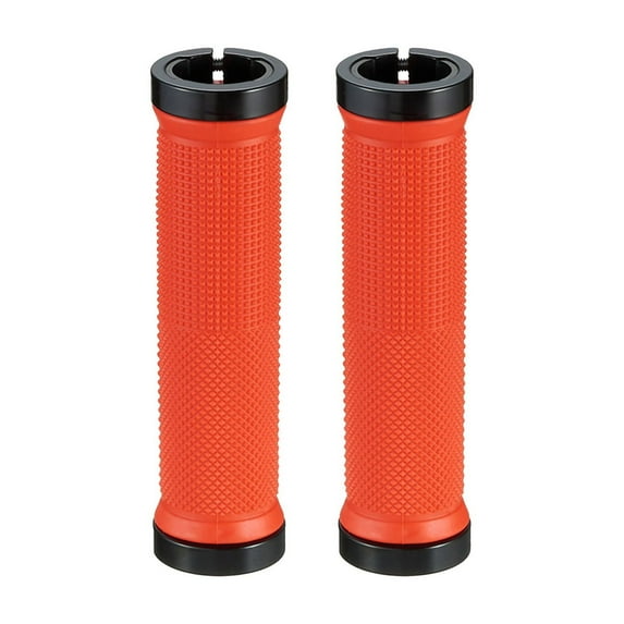JoyMoreHome 2Pcs Bicycle Handle Bar Grips Rubber Bike Grips Comfortable Bicycle Grips