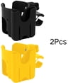 thumbnail image 1 of JoyMoreHome 2Pcs Cup Holder with Phone Holder, Bike Cup Holder, Universal Cup Holder, 2-in-1 Cup Phone Holder for Stroller, Bike, Wheelchair, Walker, Scooter, 1 of 6