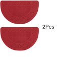 thumbnail image 1 of JoyMoreHome 2Pcs Kitchen Rugs, 24.8x15.7in, Half Moon Round Kitchen Rugs, for Kitchen Doorway Bathroom Home Floors, 1 of 7