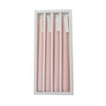 thumbnail image 1 of JoyMoreHome 4 PCS/Box Retro Gradient Taper Candles Smokeless Candle, Natural Soy Long Taper Candles for Christmas Day Decor and Home Holiday Party, 1 of 5