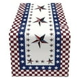 thumbnail image 1 of JoyMoreHome 4th of July Table Runner, Patriotic Memorial Day Table Runner American Flag Independence Day Kitchen Dining Table Runners for Home Party Decor, 1 of 6