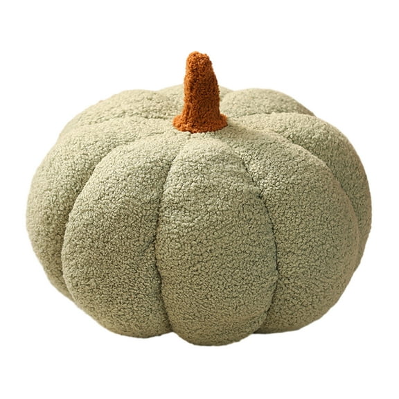 JoyMoreHome 7.87 Inch Plush Throw Pillow , Pumpkin Shaped Pillow, Cozy Fall Decorations, Throw Pillows for Thanksgiving Halloween Bedroom Sofa Supplies
