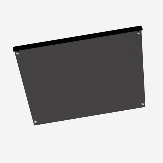 JoyMoreHome Acrylic Cutting Board for Kitchen with Lip,Non Slip Cutting Boards for Counter Protection