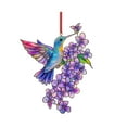 thumbnail image 1 of JoyMoreHome Acrylic Stained Hummingbird Window Hanging, Lightweight Faux Suncatcher for Home Decor, Hummingbird Wall Decoration, Ideal for Windows and Sunlit Spaces, 1 of 7