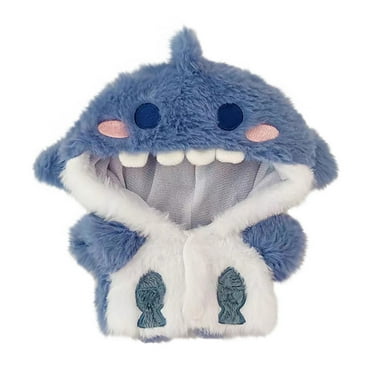 JoyMoreHome Adorable Shark Plush Toy Outfit Set - Perfect for Cotton Dolls and Stuffed Animals