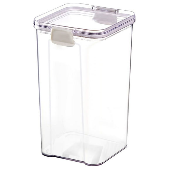JoyMoreHome Airtight Food Storage Container - Flour Cereal Container with Lid - Clear Food Storage Container