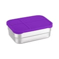 thumbnail image 1 of JoyMoreHome Bento Lunch Box, Stainless Steel Bento Box with Airtight Lid, Multi-Compartment Lunch Container, Oven & Dishwasher Safe, 1 of 5