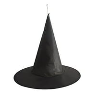 JoyMoreHome Black Witch Hat Halloween Witch Cosplay Costume, Halloween Party Decoration Accessories Witch Hats