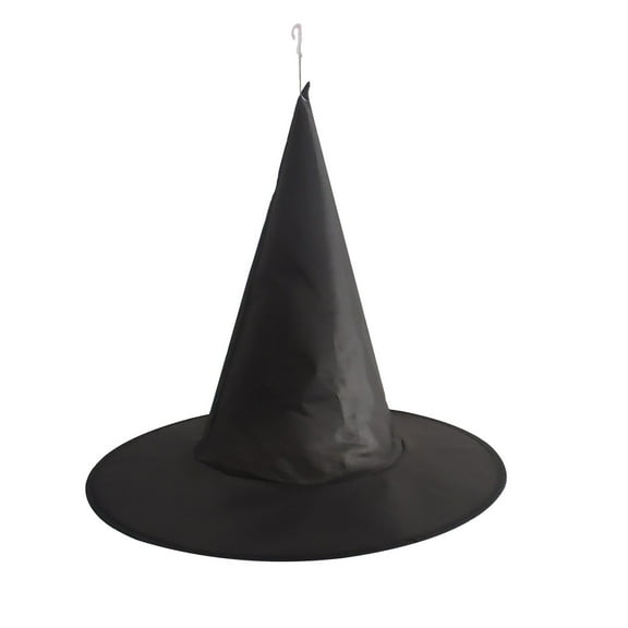 JoyMoreHome Black Witch Hat Halloween Witch Cosplay Costume, Halloween Party Decoration Accessories Witch Hats