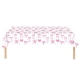 thumbnail image 1 of JoyMoreHome Bow Pattern Printed Tablecloth, 54x108 Inch Disposable Decorative Tablecloth, for Party, Home Gathering, Livingroom, Diningroom, 1 of 7