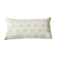 thumbnail image 1 of JoyMoreHome Bow Pattern Rectangle Pillow Cover, 11.8x19.7 Inch Soft Durable Removable Pillowcase, for Livingroom, Bedroom, Bed, 1 of 6