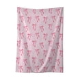 thumbnail image 1 of JoyMoreHome Bow Pattern Throw Blanket, 27.6x39.4 Inch Soft Breathable Decorative Blanket, Washable Warm Comfortable Blanket for Livingroom, Bedroom, Couch, Bed, 1 of 6