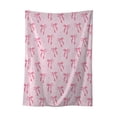 thumbnail image 1 of JoyMoreHome Bow Pattern Throw Blanket, 27.6x39.4 Inch Soft Breathable Decorative Blanket, Washable Warm Comfortable Blanket for Livingroom, Bedroom, Couch, Bed, 1 of 6