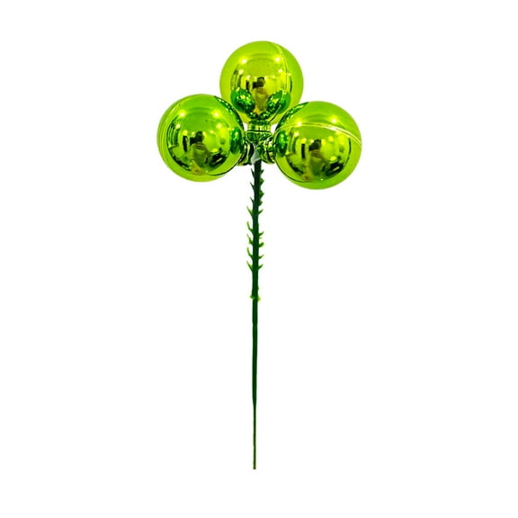 JoyMoreHome Christmas Ball Decor, Durable Shatterproof Christmas Ball Insert Branch for Vase, Christmas Tree, Holiday Party