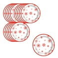 thumbnail image 1 of JoyMoreHome Christmas Disposable Paper Plates Set of 16, Paper Dinner Plates Dessert Plates Holiday Party Dinnerware Kit, 1 of 6