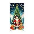thumbnail image 1 of JoyMoreHome Christmas Door Cover, 35x71 Inch, Christmas Holiday Background Decorative Banner, for Front Door Porch Wall Decoration, 1 of 6