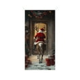 thumbnail image 1 of JoyMoreHome Christmas Door Cover Decoration, 35 X 71 Inch, Winter Xmas Backdrop Banner for Indoor Outdoor Home Holiday Party Decor, 1 of 6