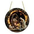 thumbnail image 1 of JoyMoreHome Christmas Hanging Ornament, Car Interiors Decor, Acrylic Noel Quilling Ornament, 1 of 9