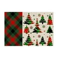 thumbnail image 1 of JoyMoreHome Christmas Placemats, Holiday Dining Table Place Mats Assorted Design Patterns Gift Box Non-Slip Placemat, Home Christma Dinning Supplies, 1 of 6