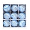 thumbnail image 1 of JoyMoreHome Christmas Silk Balls Set of 9, Shatterproof Christmas Tree Hanging Ornaments, for Christmas Home Party Indoor Outdoor Hanging Decoration, 1 of 7