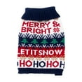 thumbnail image 1 of JoyMoreHome Christmas Sweater Xmas Pet Clothes, Cute Holiday Costume Puppy Cat Outfits Christmas Gifts for Small Medium Large Pet, 1 of 6