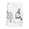 thumbnail image 1 of JoyMoreHome Christmas Theme Towels, Easy to Clean, 18 x 26 Inch Absorbent Christmas Hand Towels Dish Cloths, for Bathroom Kitchen Decor, 1 of 6